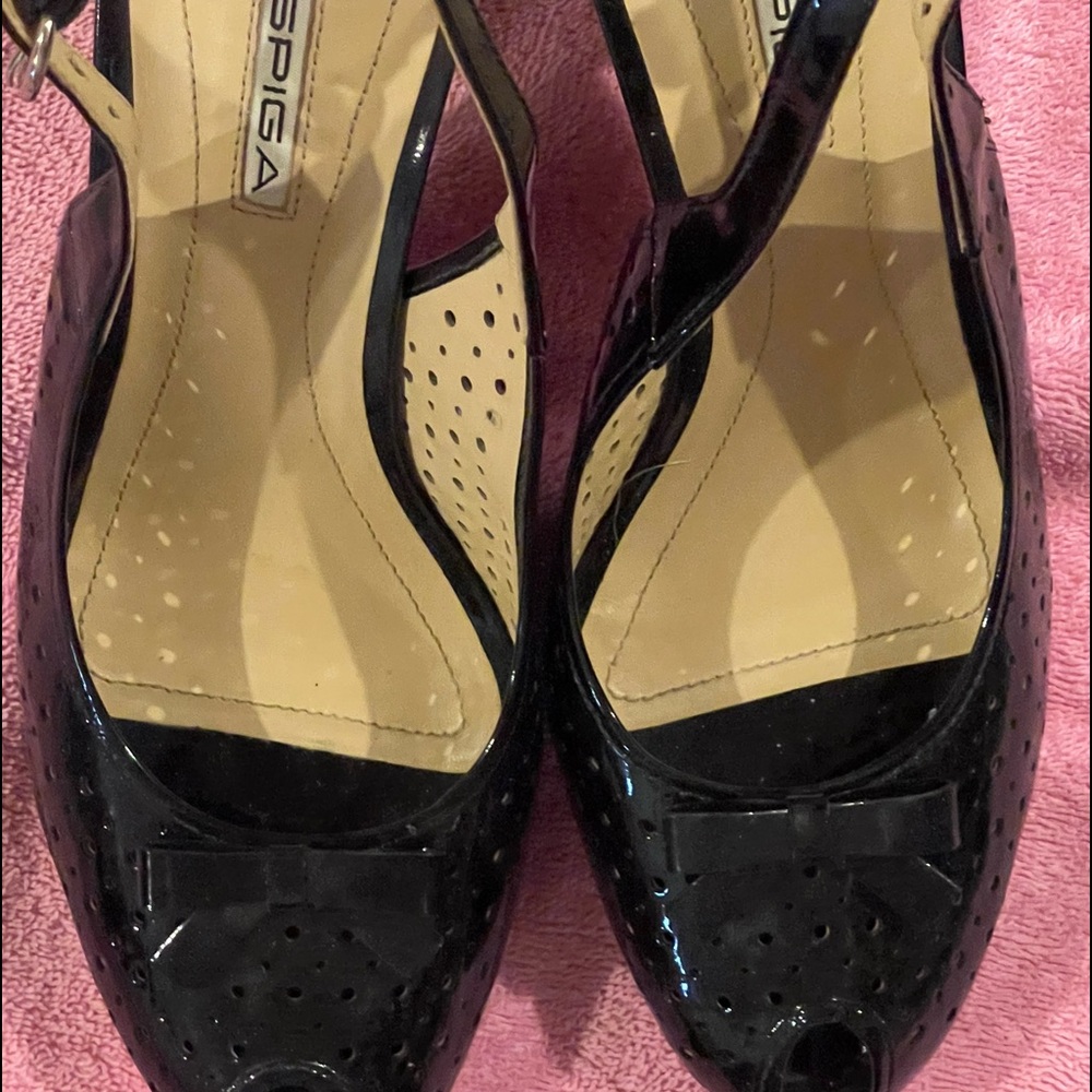 Black high heels